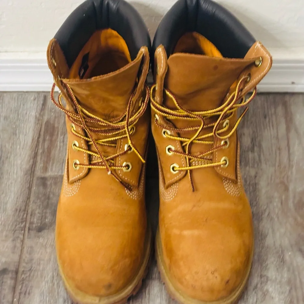 Timberland Men's Tan Leather Boots